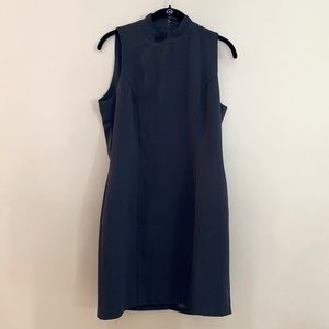 Black Newport News classy high neck dress